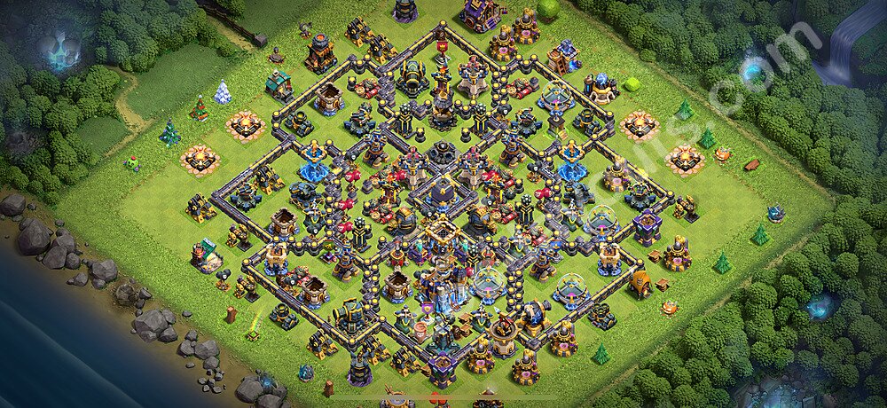 Layout de farm CV18 com link, Anti 3 Estrelas, Anti Ar / Electro Dragão 2026 - Centro de Vila 18, #1