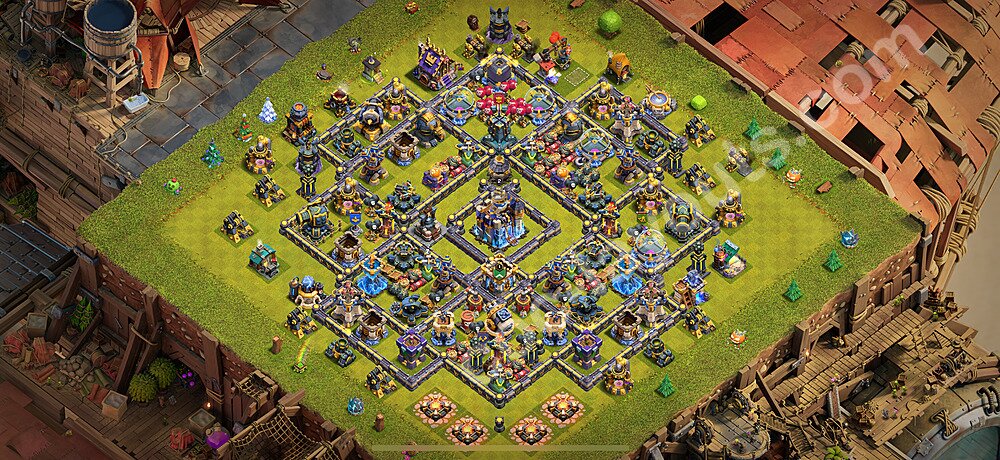 Gute Base für Farm RH18 + Link, Hybrid 2026 - COC Rathaus 18 - #3