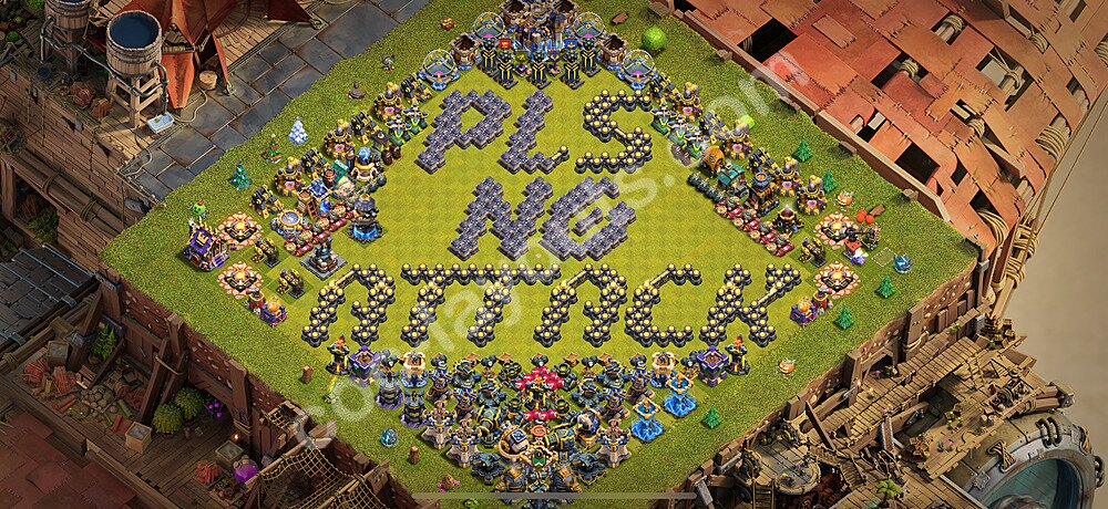 Municipio livello 18 Troll Funny Base + Link - Miglior Art Disposizione Villaggio COC 2026 TH18 - #3