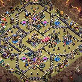 Diseño de aldea para Guerra Ayuntamiento 18 Copiar - COC TH18 Perfecta Distribucion 2026 + Enlace - #100