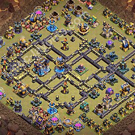 Municipio livello 18 Base di Guerra + Link - Miglior Disposizione Villaggio COC 2026 TH18 - #103