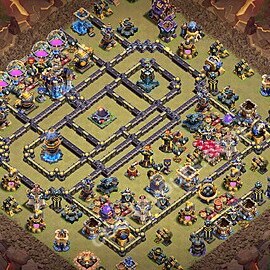 Die Clan War Base RH18 + Link 2026 - COC Rathaus Level 18 Kriegsbase (CK / CW) - #108