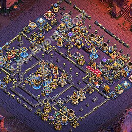 Municipio livello 18 Base di Guerra + Link - Miglior Disposizione Villaggio COC 2026 TH18 - #124