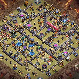 TH18 War Base Plan with Link, Copy Town Hall 18 CWL Design 2026, #139