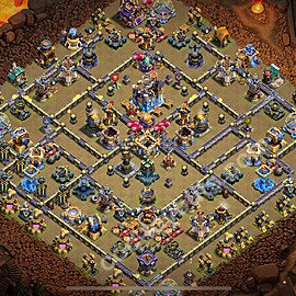 Ustawienie baza wojskowa TH18 z linkiem - Ratusz poziom 18 - COC 2026 - #30