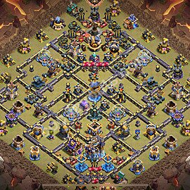 Diseño de aldea para Guerra Ayuntamiento 18 Copiar - COC TH18 Perfecta Distribucion 2026 + Enlace - #38