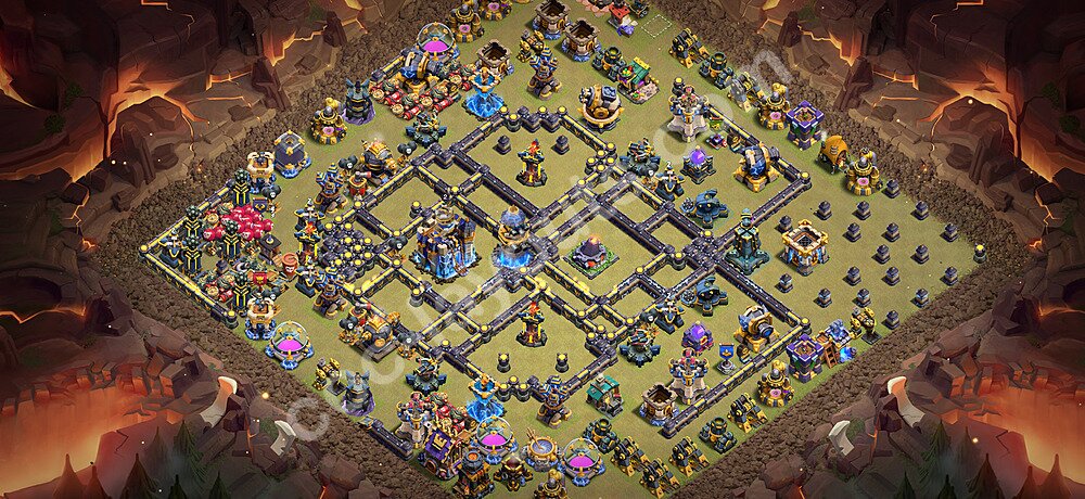 Die Clan War Base RH18 + Link 2026 - COC Rathaus Level 18 Kriegsbase (CK / CW) - #103