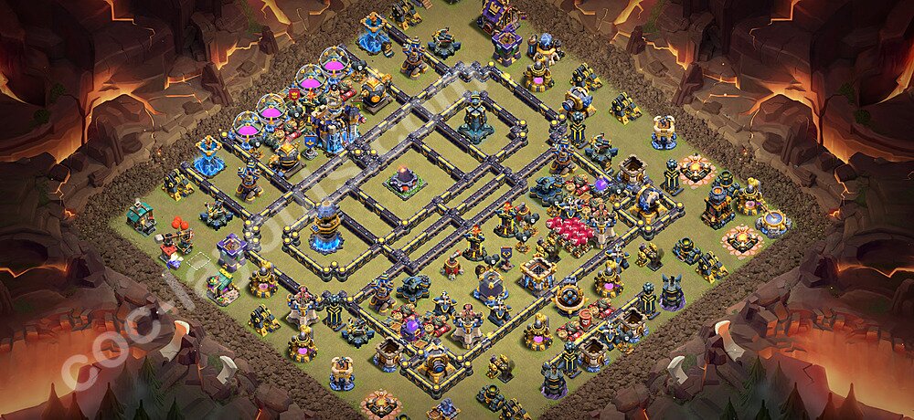 Die Clan War Base RH18 + Link 2026 - COC Rathaus Level 18 Kriegsbase (CK / CW) - #108