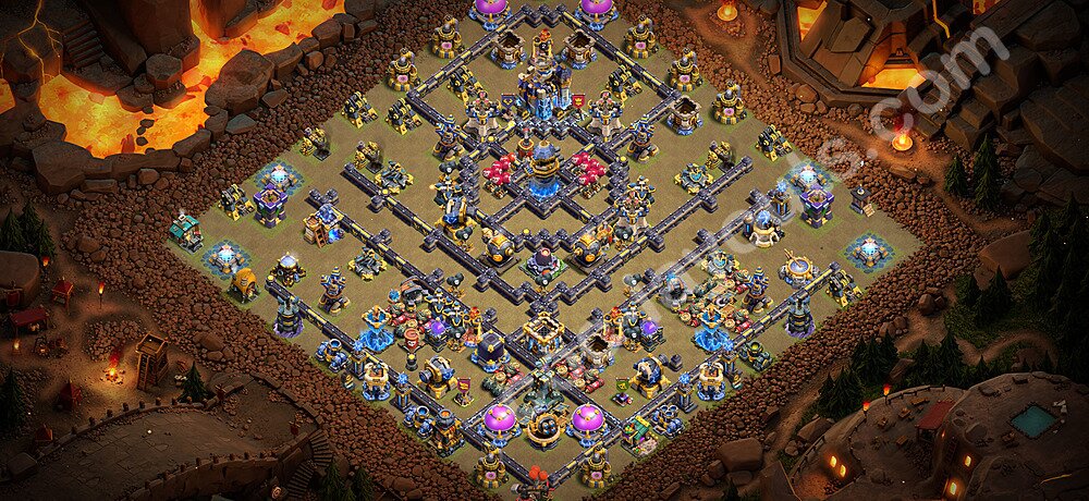 Die Clan War Base RH18 + Link, Anti Alles 2026 - COC Rathaus Level 18 Kriegsbase (CK / CW) - #137