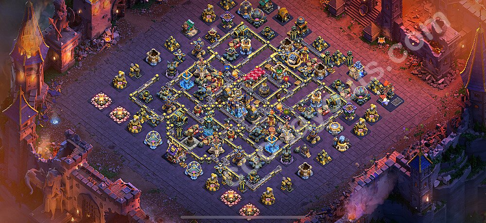 Die Anti 3 Sterne Clan War Base RH18 + Link, Anti Alles 2026 - COC Rathaus Level 18 Kriegsbase (CK / CW) - #17