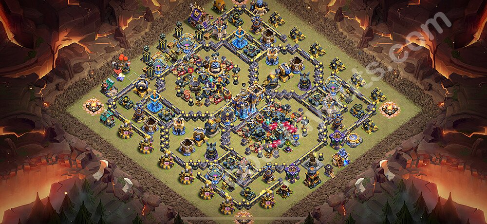 Municipio livello 18 Base di Guerra + Link - Anti 3 Stelle Disposizione Villaggio COC 2026 TH18 - #41