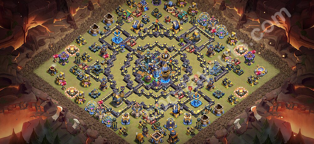 TH18 War Base Plan with Link, Copy Town Hall 18 CWL Design 2026, #94