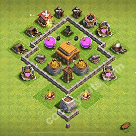 Défense Base HDV 3, Hybride 2025 - Hôtel de Ville 3 Base - #102