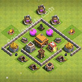 Расстановка базы ТХ 3 2025 для набора кубков, Анти 3 Звезды, Гибридные, #104