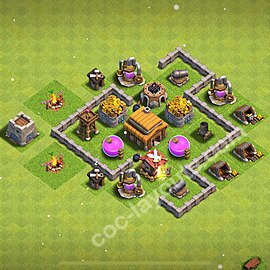 Топ Расстановка базы ТХ 3 2025 Анти 2 Звезды, Гибридные, #97