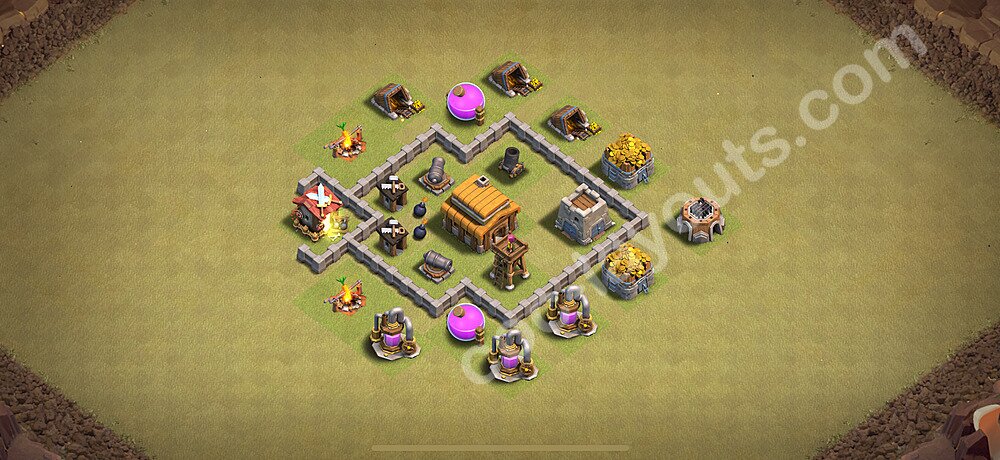 Layout para Guerra CV3, Anti 2 Estrelas, Anti Tudo 2025 - Centro de Vila 3, #24