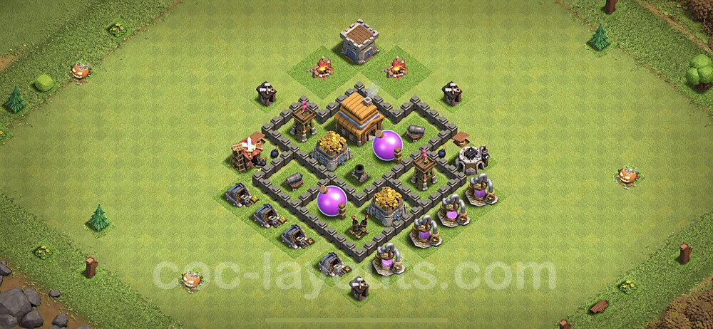 Villaggio Clash Of Clans Municipio 4