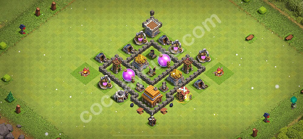 Layout de farm CV4 com link, Anti 3 Estrelas, Anti Ar 2025 - Centro de Vila 4, #109
