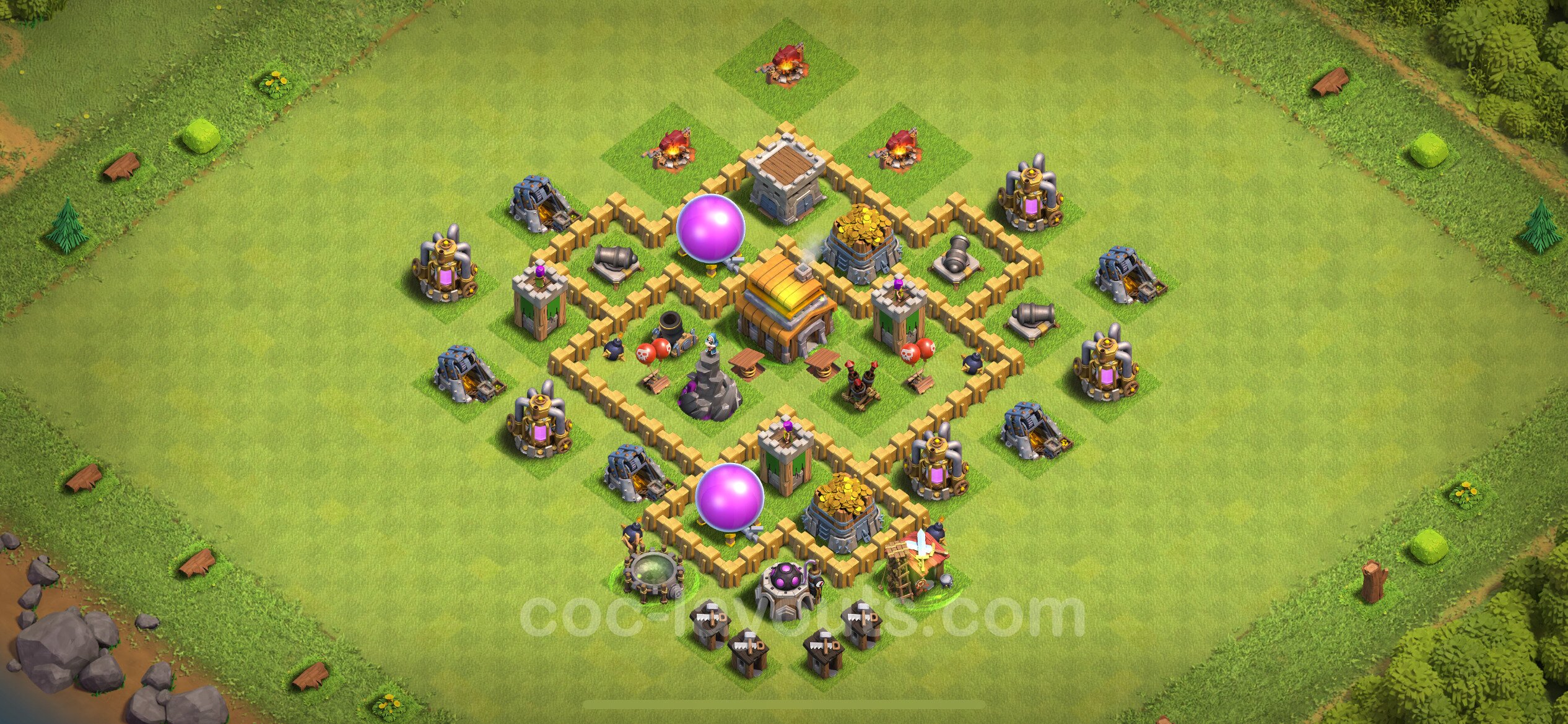 farming-base-th5-with-link-anti-3-stars-hybrid-clash-of-clans-2024