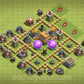 Base plan TH5 (design / layout) with Link, Anti Everything for Farming 2022, #47