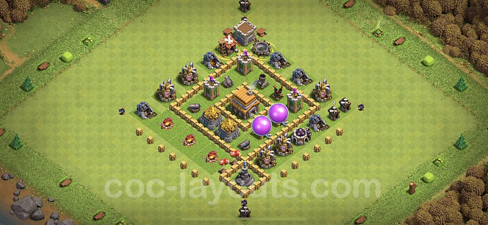 Clash Of Clans Rathaus 5 Max