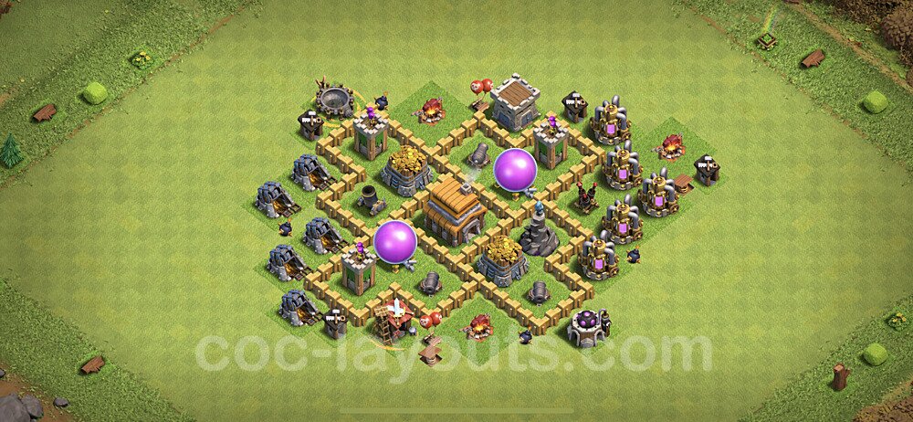 Base plan TH5 (design / layout) with Link for Farming 2020, #48