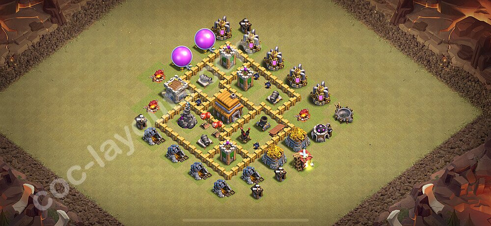 База ТХ 5 2025 для Лиги Войны Кланов (КВ / ЛВК) Скопировать, Анти Все, #44