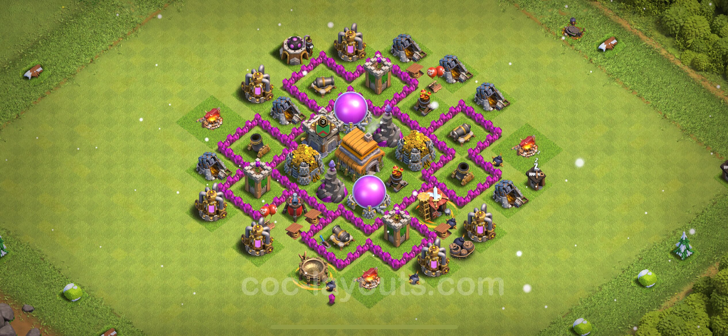 farming-base-th6-with-link-anti-3-stars-hybrid-clash-of-clans-2022