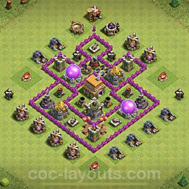 Base plan TH6 (design / layout) with Link, Hybrid for Farming 2022, #69