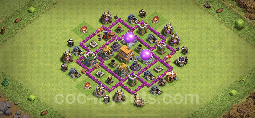 Base plan TH6 (design / layout) with Link for Farming 2020, #67