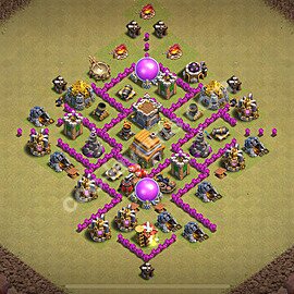 База ТХ 6 2025 для Лиги Войны Кланов (КВ / ЛВК) Скопировать, Анти-Воздух, #24