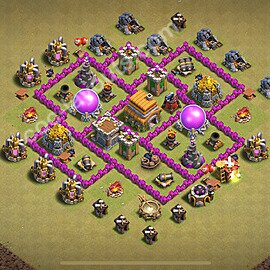 Layout para Guerra CV6 com link, Anti Tudo, Híbrido 2025 - Centro de Vila 6, #64