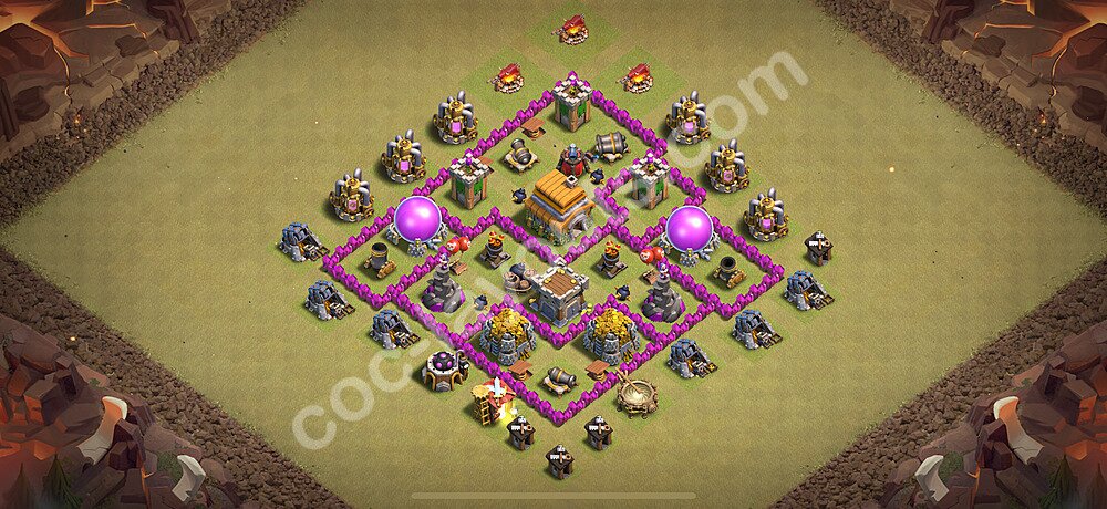 Layout para Guerra CV6 com link, Híbrido 2026 - Centro de Vila 6, #66