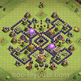 Die Max Base für Farm RH7 + Link - COC Rathaus 7 - #116