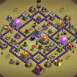 Municipio livello 7 Base di Guerra + Link, Anti tutto - Anti 2 Stelle Disposizione Villaggio COC 2026 TH7 - #4