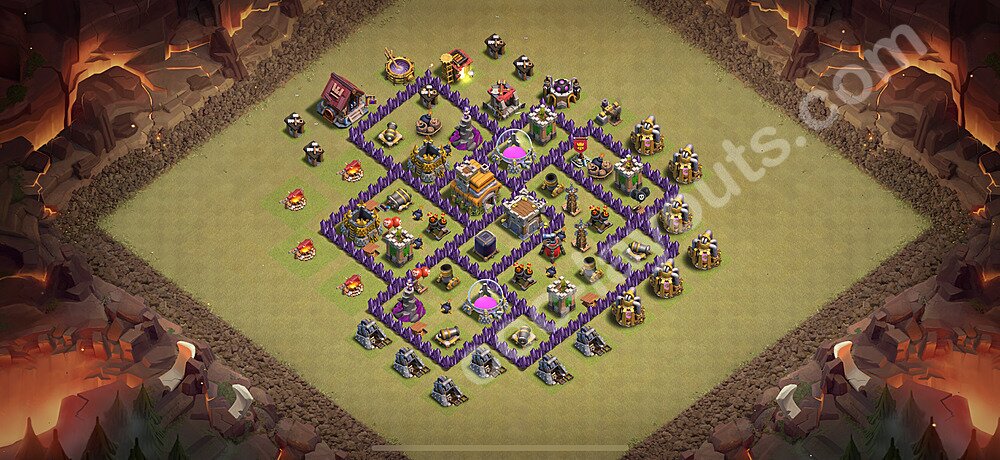 Layout para Guerra CV7 com link, Híbrido 2025 - Centro de Vila 7, #164