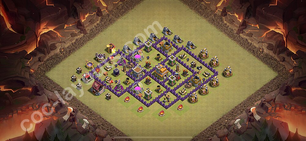 Layout para Guerra CV7 com link, Híbrido 2026 - Centro de Vila 7, #167