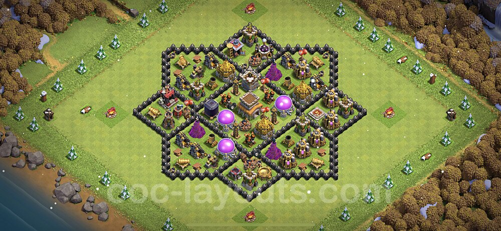 Clash Of Clans Municipio Livello 8
