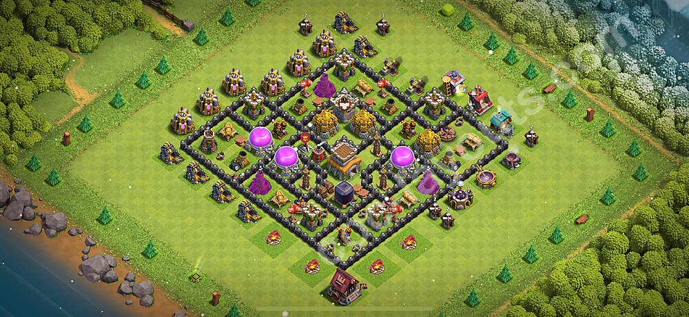 农业基本计划大本营8级城原创阵型, 型310