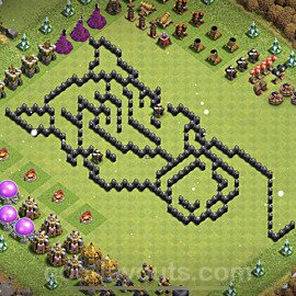 Best Th8 Base Layouts With Links 21 Copy Town Hall Level 8 Coc Bases