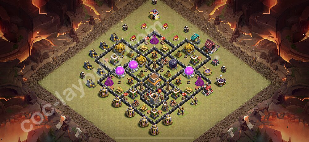 Layout para Guerra CV8 com link, Híbrido 2026 - Centro de Vila 8, #148