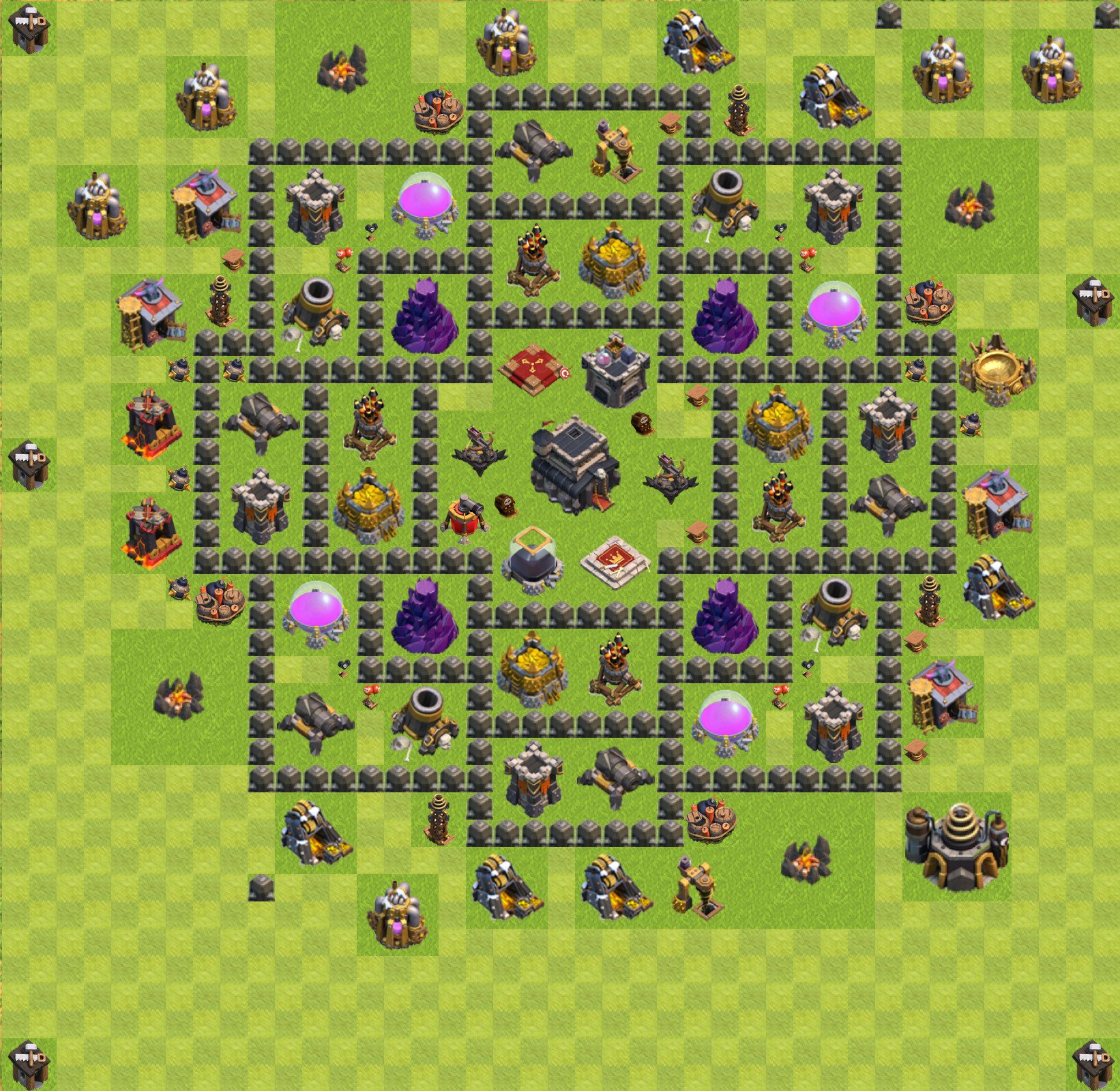 Clash of clans местоположение