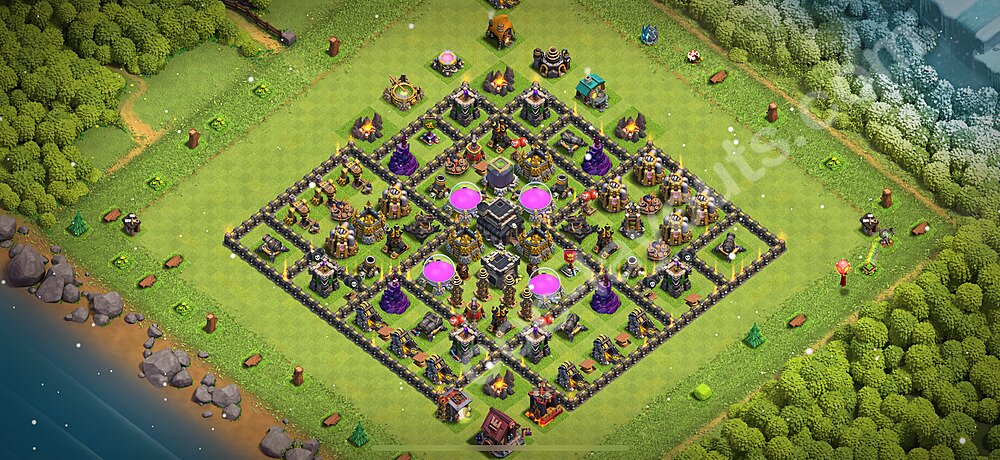 الخطة الأساسية للزراعة في قاعة المدينة 9 ، البديل 270